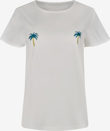 Skiny - Camiseta en blanco: frente