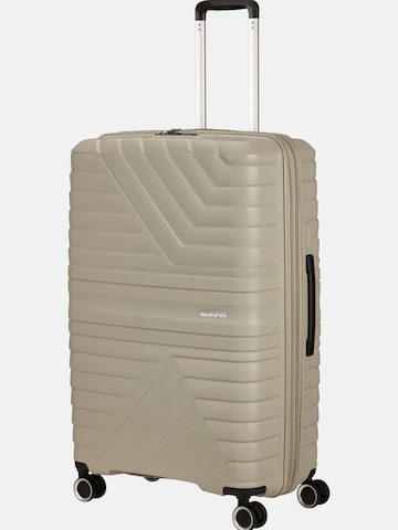 Trolley 'FLYTWIST SPINNER 78/29 TSA EXP' di American Tourister in beige
