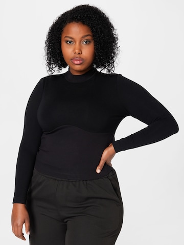 Forever New Curve Shirt 'Pascal' in Black: front