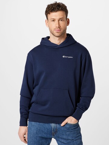 Champion Authentic Athletic Apparel Sweatshirt in Blue: front