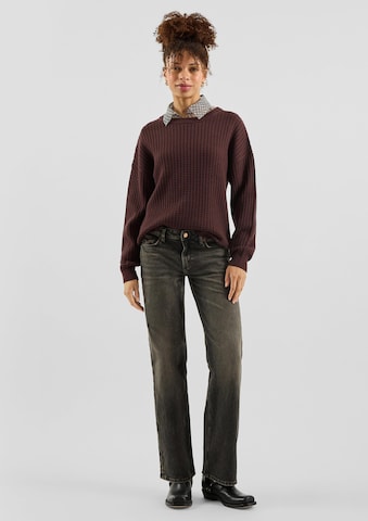 Pull-over QS en marron