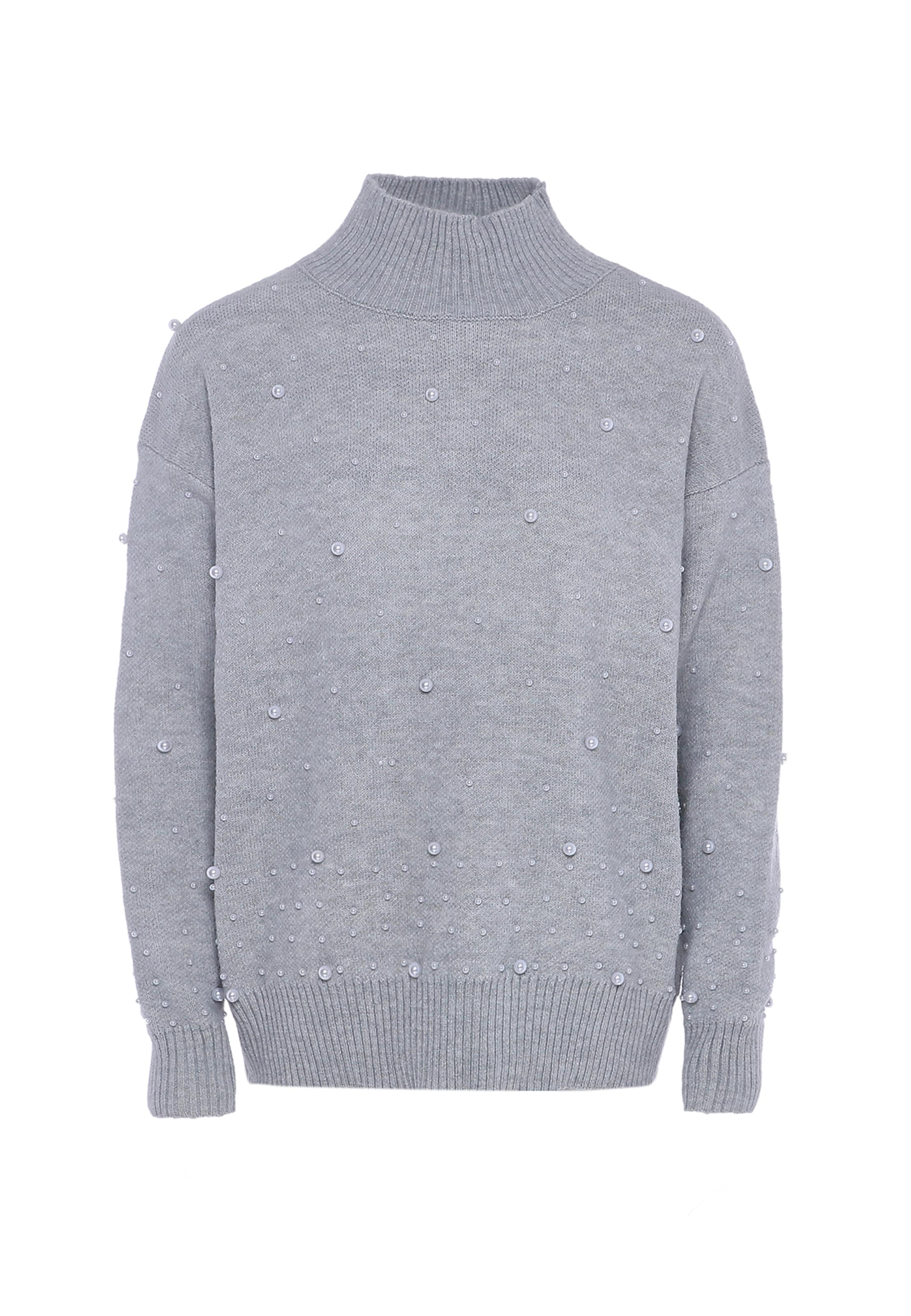 nascita Pulóver - szürke: elől