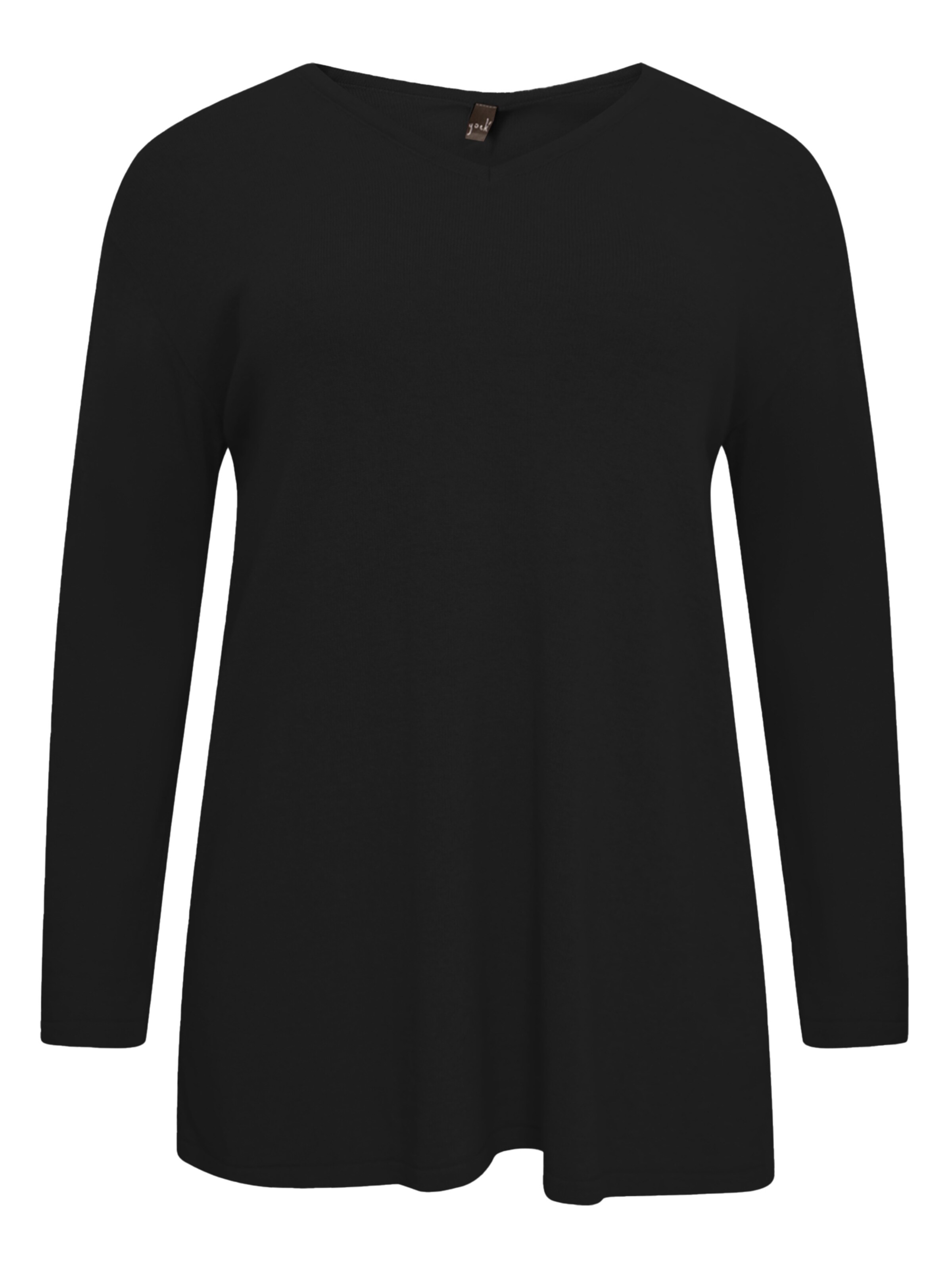 YOEK Pullover in Schwarz: Vorderseite