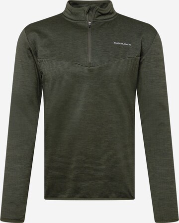 ENDURANCE Performance Shirt 'Ledger' in Green: front