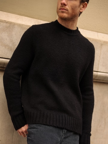 DAN FOX APPAREL Sweater 'Neo' in Black