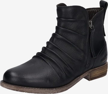 JOSEF SEIBEL Ankle Boots 'Sienna' in Black: front
