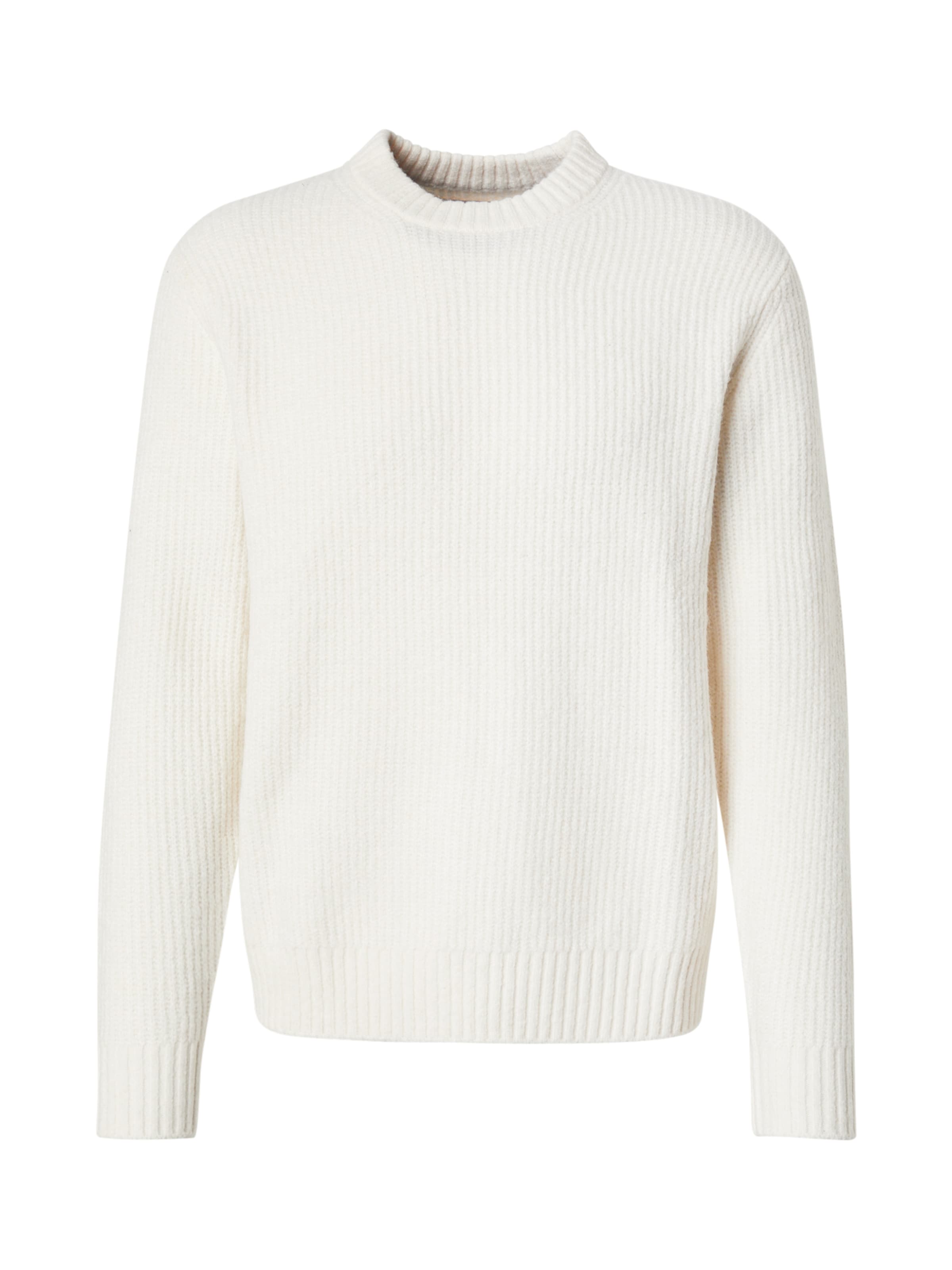 JACK & JONES Πουλόβερ 'JORYORK OLLIE' σε λευκό: μπροστά