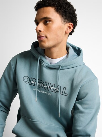 TOM TAILOR DENIM Collegepaita värissä sininen