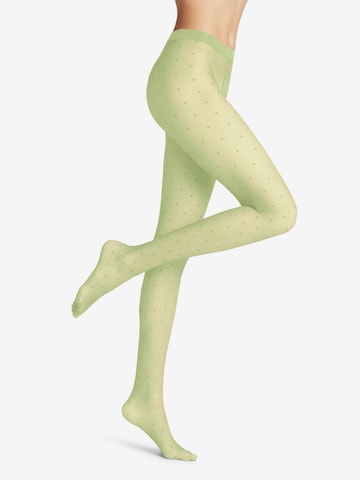 FALKE Tights 'Dot' in Yellow