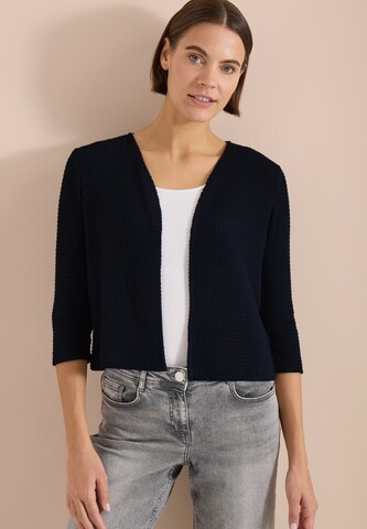 CECIL Knit Cardigan in Blue: front