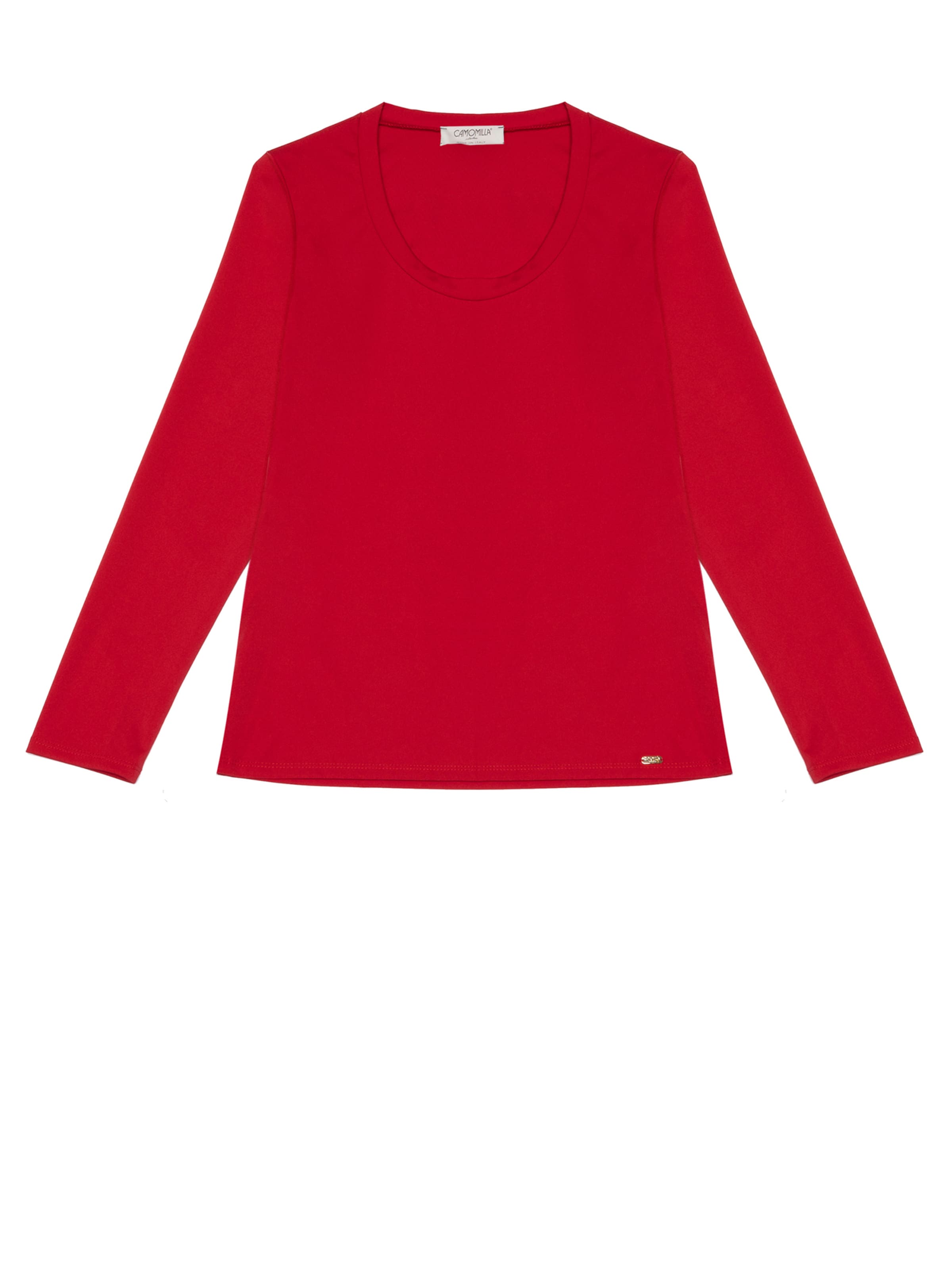 Maglietta 'Sabryna' di Camomilla Italia in rosso: frontale