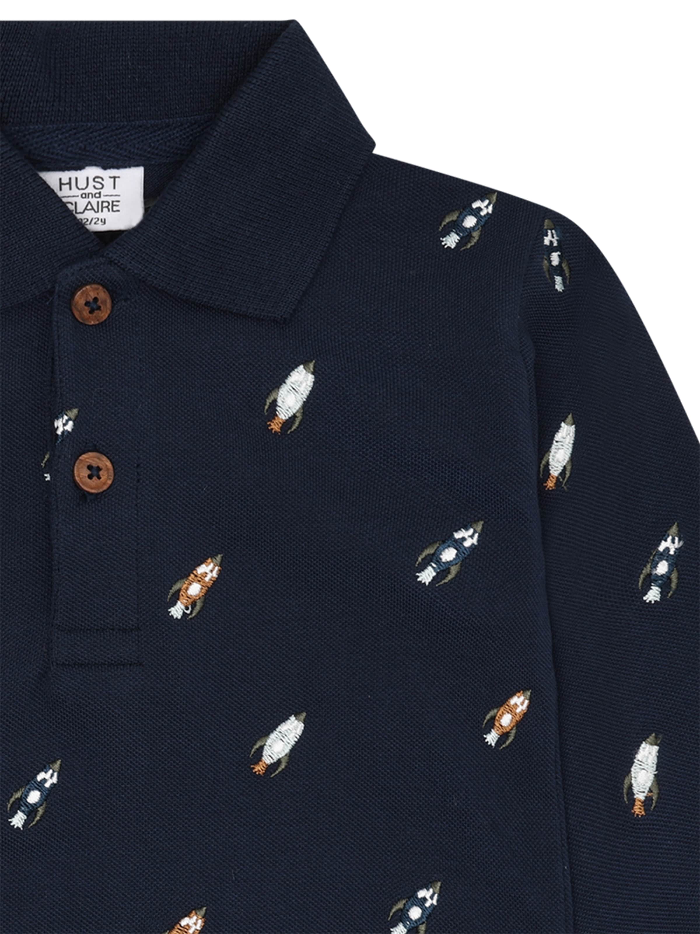 Hust & Claire Футболка 'Stevie Space' в Синий