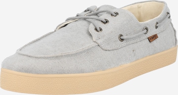 POMPEII Moccasins 'PETRA' in Grey: front