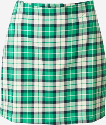 Monki Skirt in Green: front