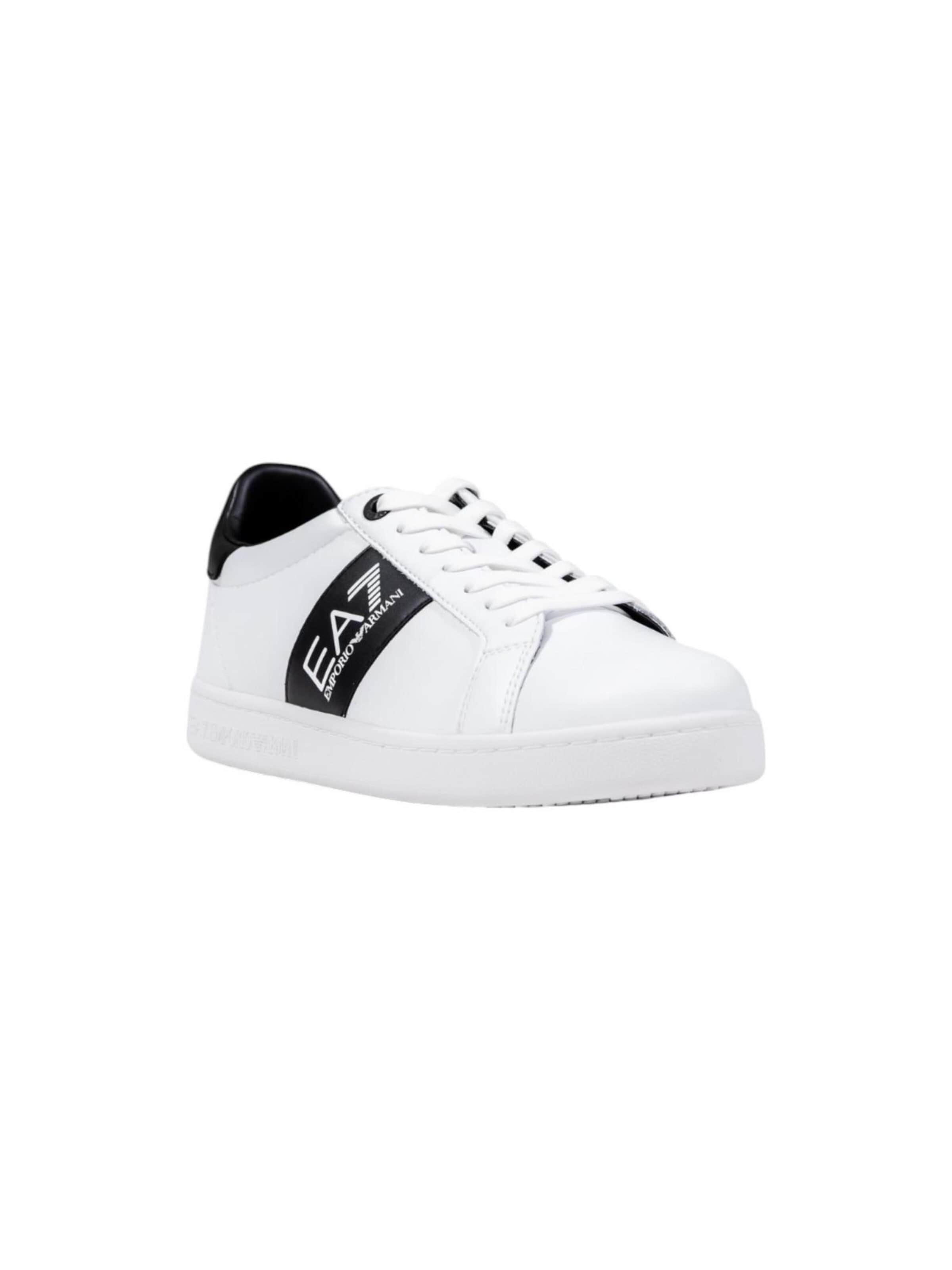 EA7 Emporio Armani Sneaker low i hvid: forside