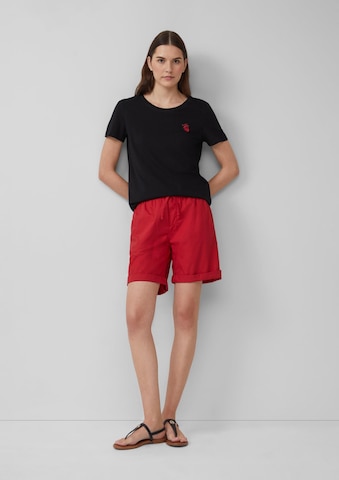 s.Oliver Shirt in Zwart