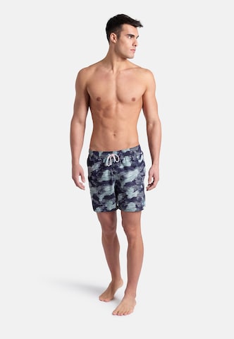 ARENA Swimming shorts 'WATER PRINTS AO' in Blue