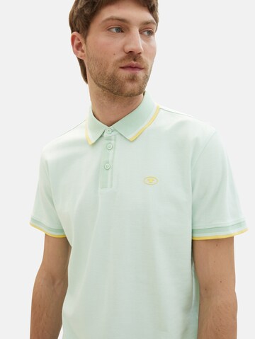 TOM TAILOR Poloshirt in Grün