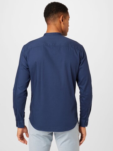 JACK & JONES - Ajuste regular Camisa 'DALLAS' en azul