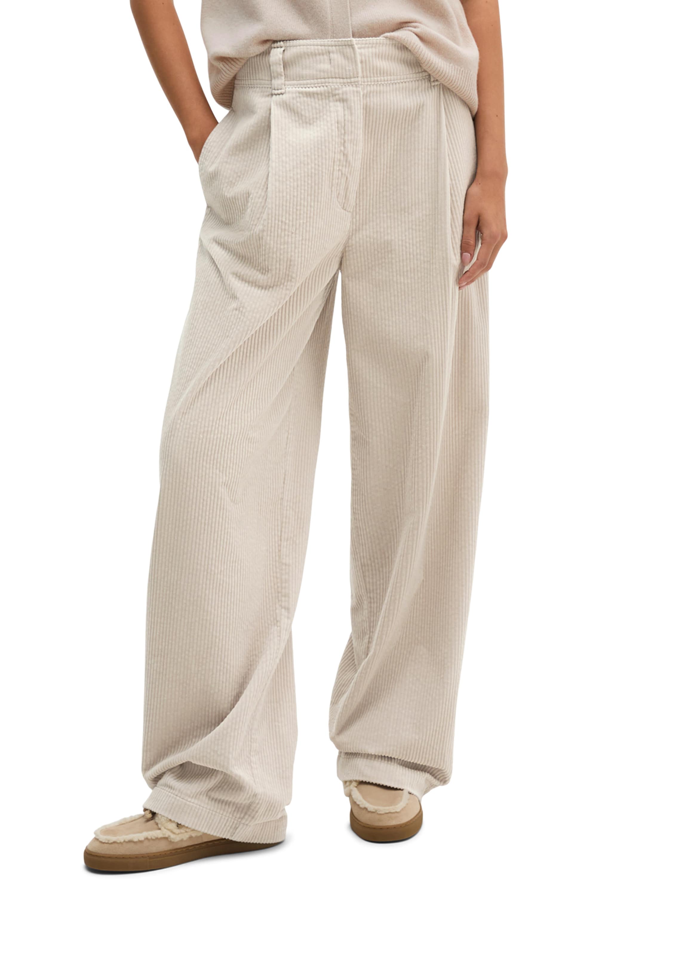 Marc O'Polo Loosefit Hose in Grau: Vorderseite