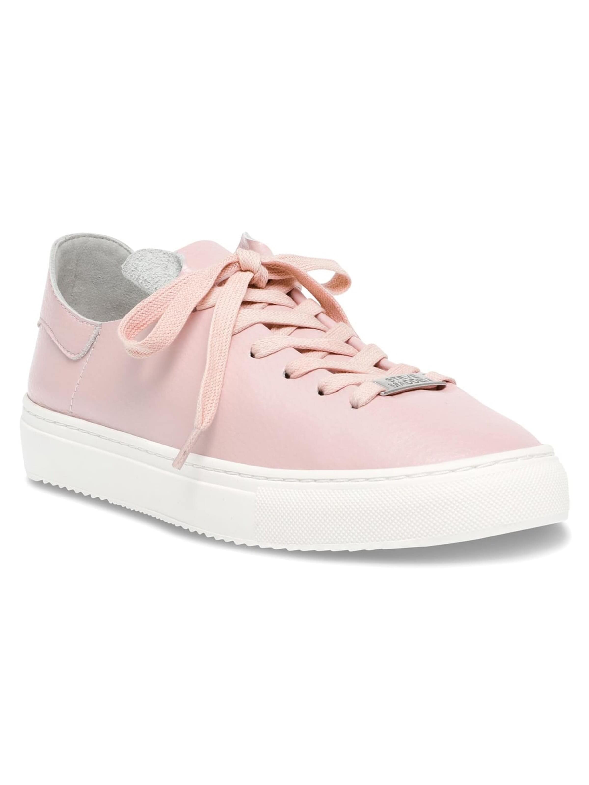 Chaussure de sport à lacets 'Womens Dorey-Sm Pink Lace-Up Low-Profile Shoes' STEVE MADDEN en rose : devant