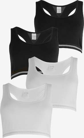 SCHIESSER Undershirt in Black: front