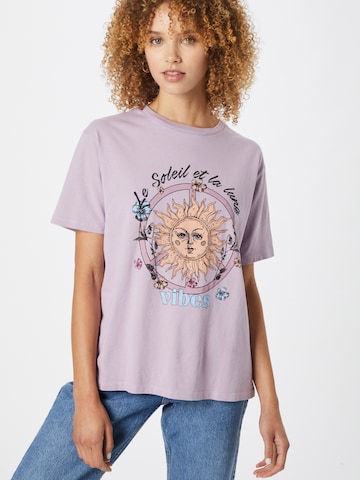 BDG Urban Outfitters Μπλουζάκι 'LUNA' σε λιλά