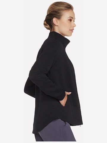 SKECHERS Sportjas 'Skechers The GO WALK Shine Jacket' in Zwart