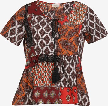 usha FESTIVAL Blouse in Gemengde kleuren: voorkant