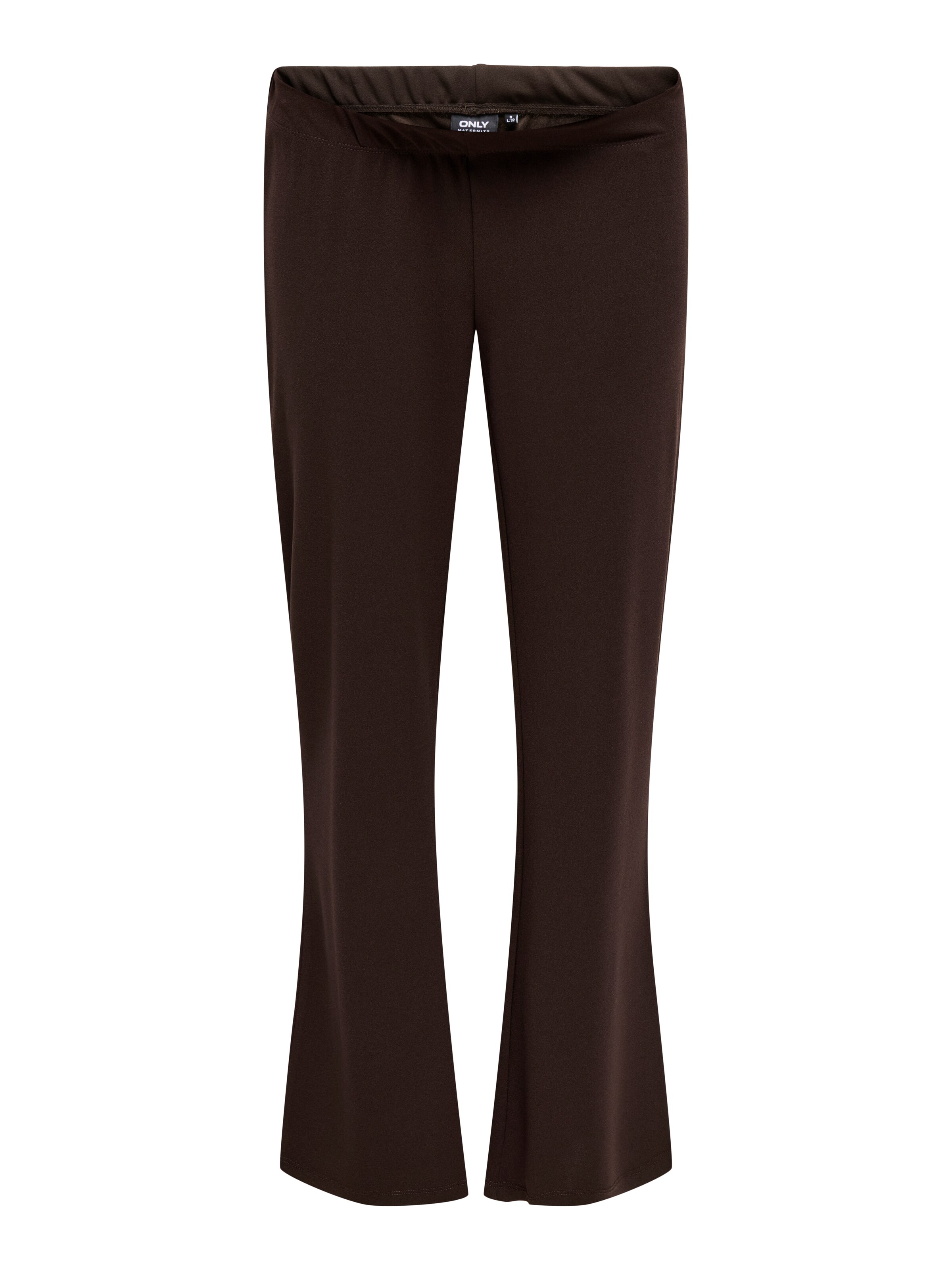 Only Maternity Flared Broek 'OLMBANG' in Bruin