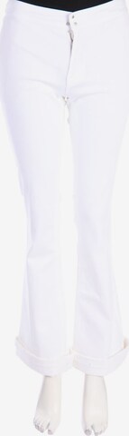 Elie Tahari Jeans in 25 in White: front