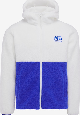 Veste en polaire Mo ATHLSR en bleu : devant