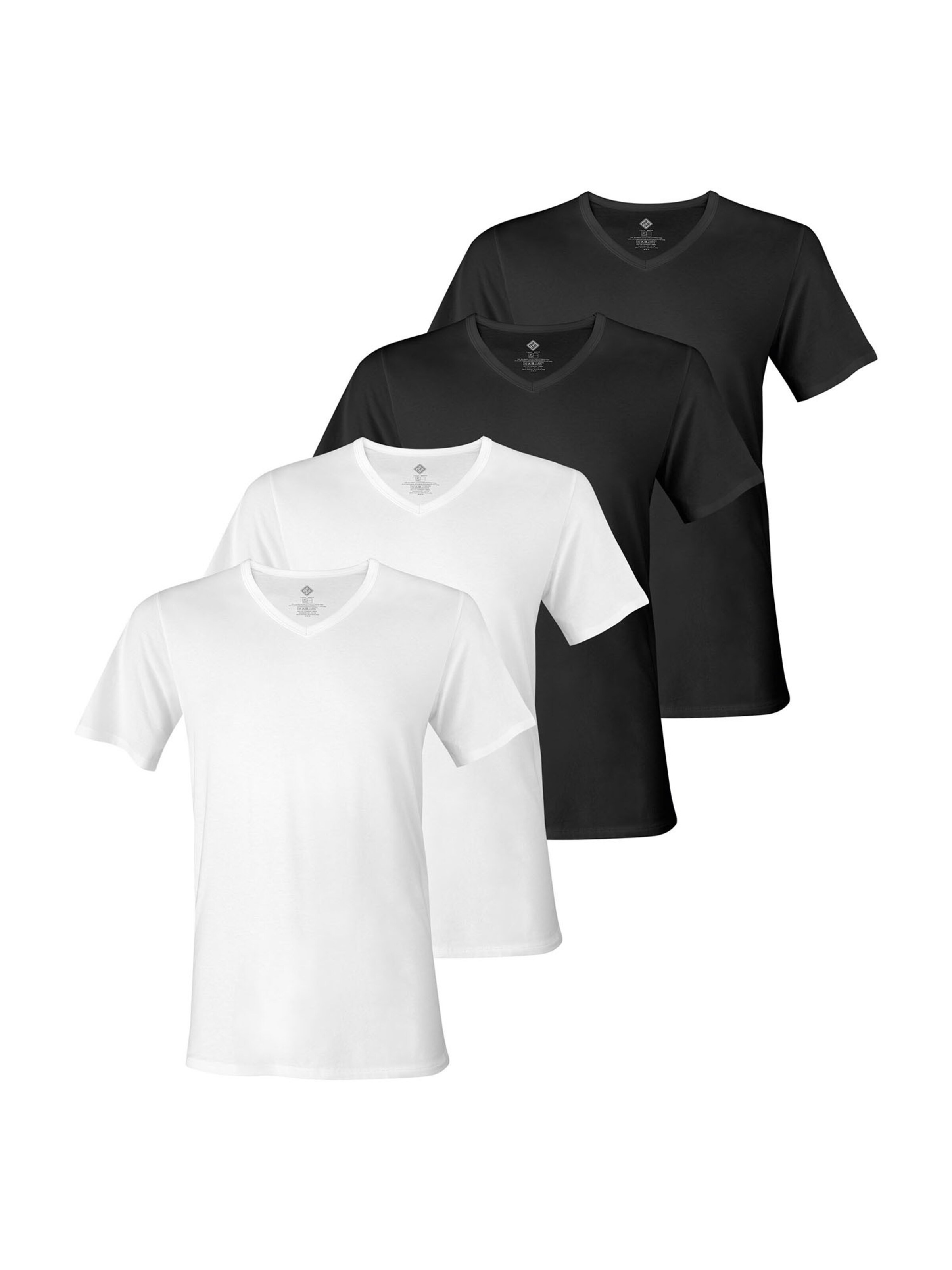 Nur Der Shirt ' Cotton Active ' in Black: front