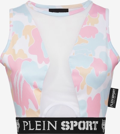 Plein Sport Sporttop in hellblau / rosa / weiß, Produktansicht