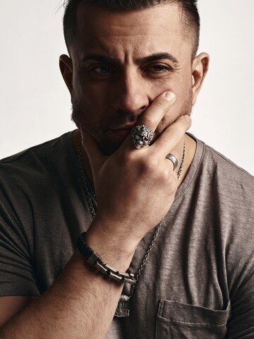 REYTEL Hangers 'THOR'S HAMMER with TREE OF LIFE' in Zilver