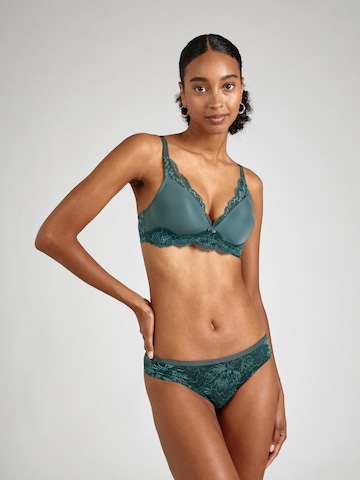 TRIUMPH - Soutien de tecido Soutien 'Amourette Charm T' em verde