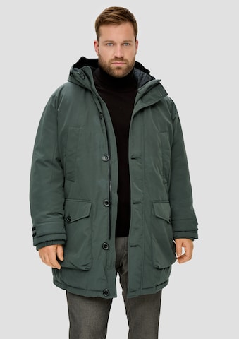 s.Oliver Men Big Sizes Winterjacke in Grün: predná strana