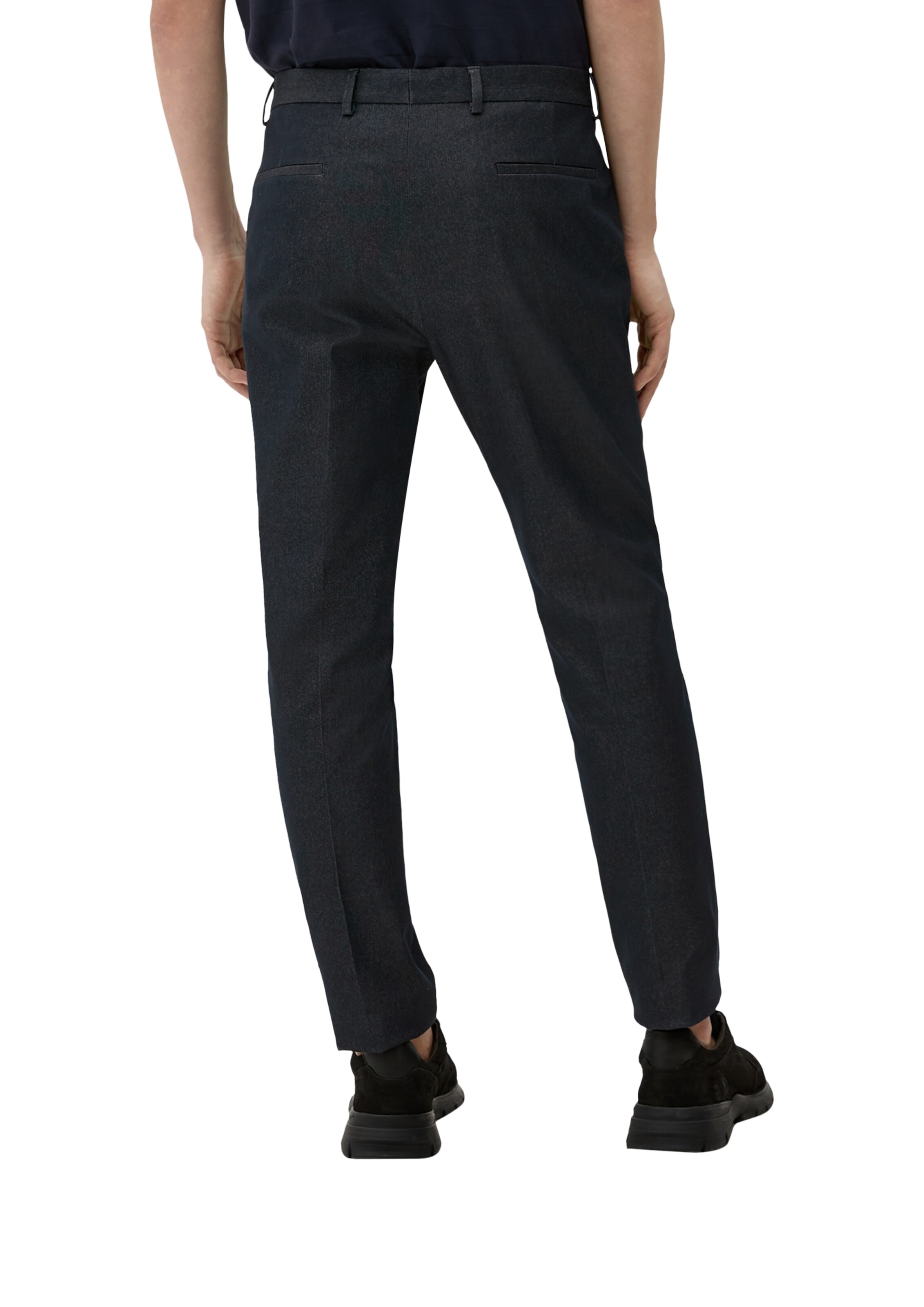 s.Oliver Regular Pleated Pants in Blue