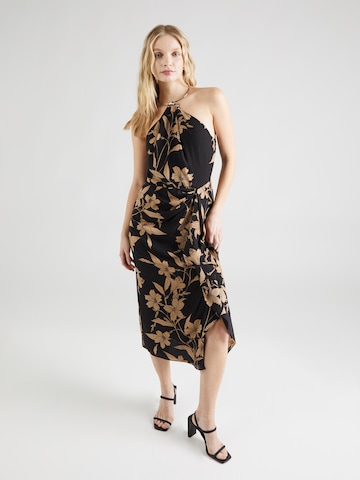 Lauren Ralph Lauren - Vestido en negro: frente