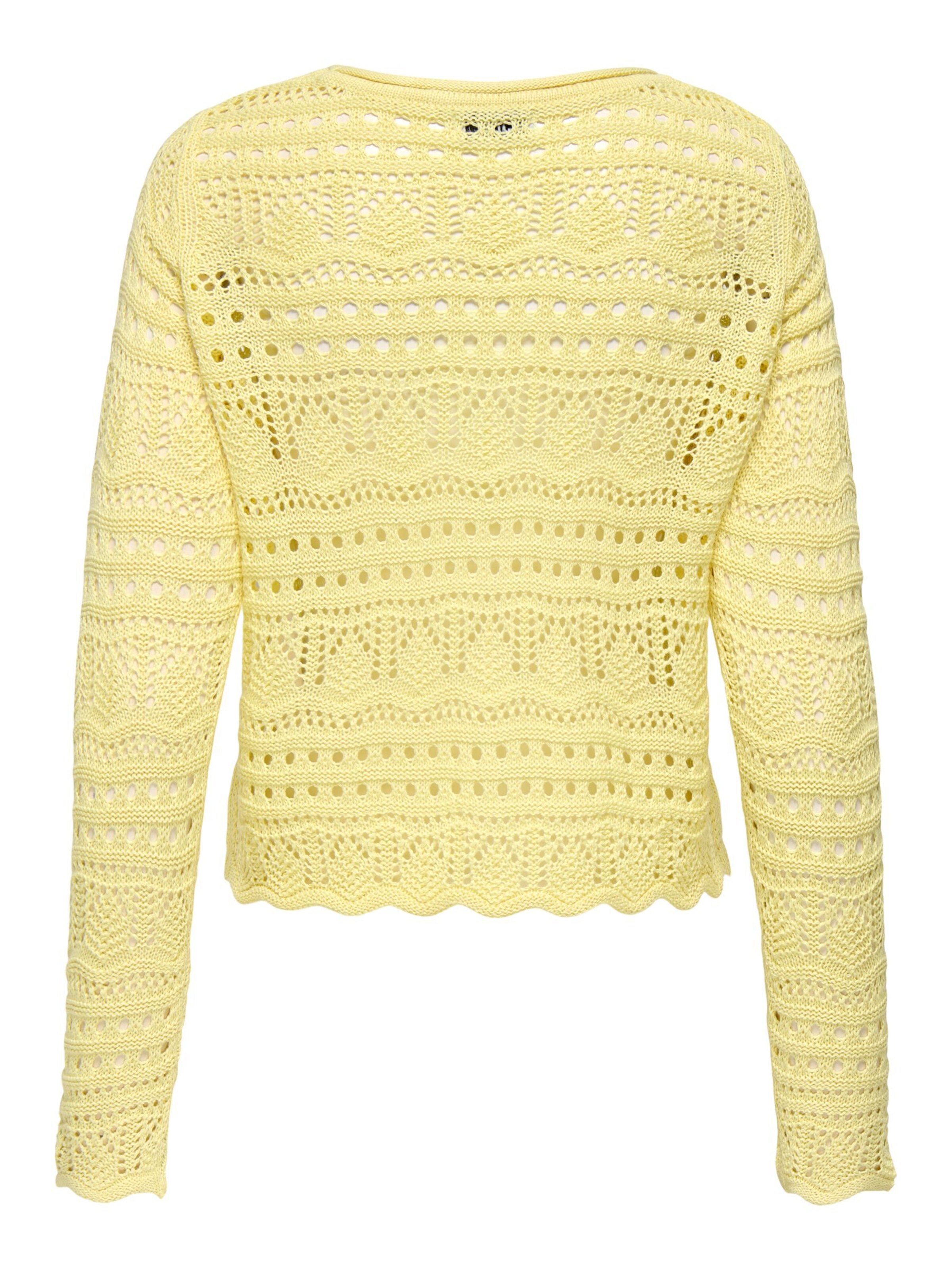 JDY Svetr 'JDYSun Lay' – žlutá