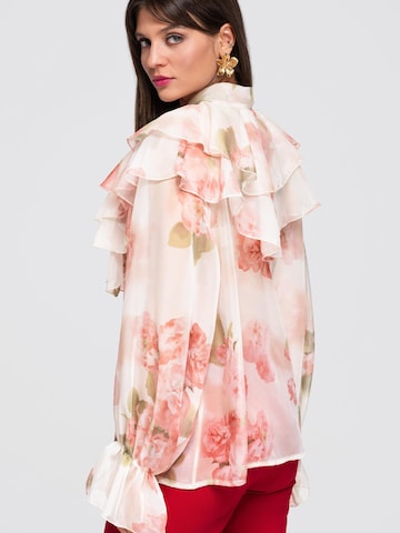 Ombre Blus i beige
