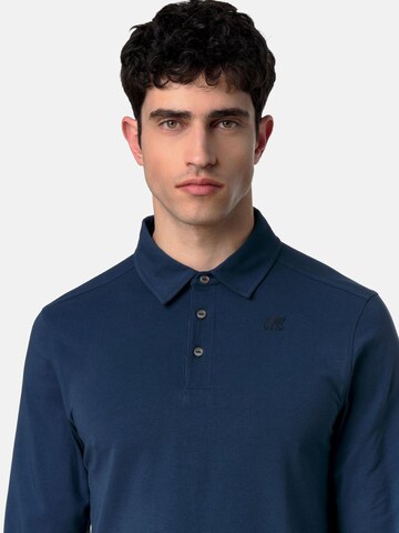 K-Way - Jersey 'K-WAY TIBOR LT STRETCH JERSEY SLIM Maglieria' en azul: frente