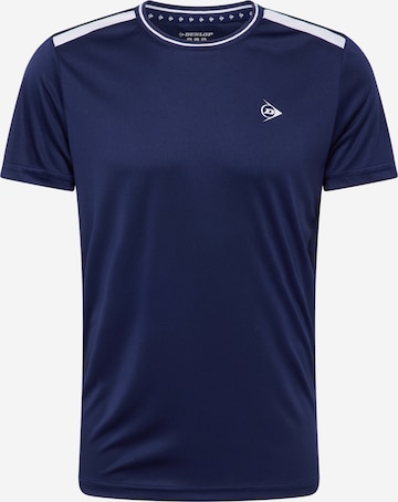 DUNLOP Performance shirt in Blue: front