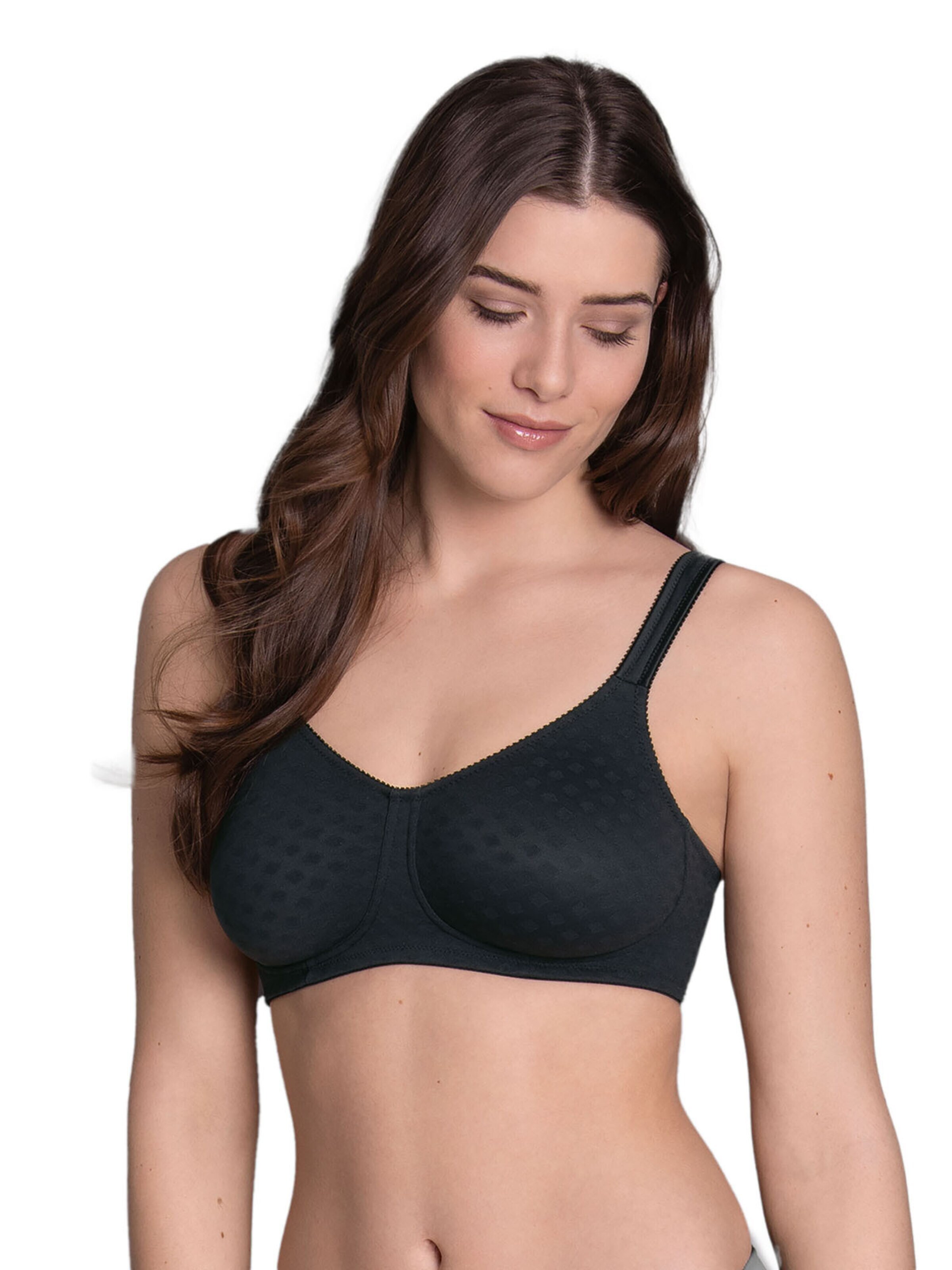 ANITA Minimiser Bra 'Lisa' in Black: front