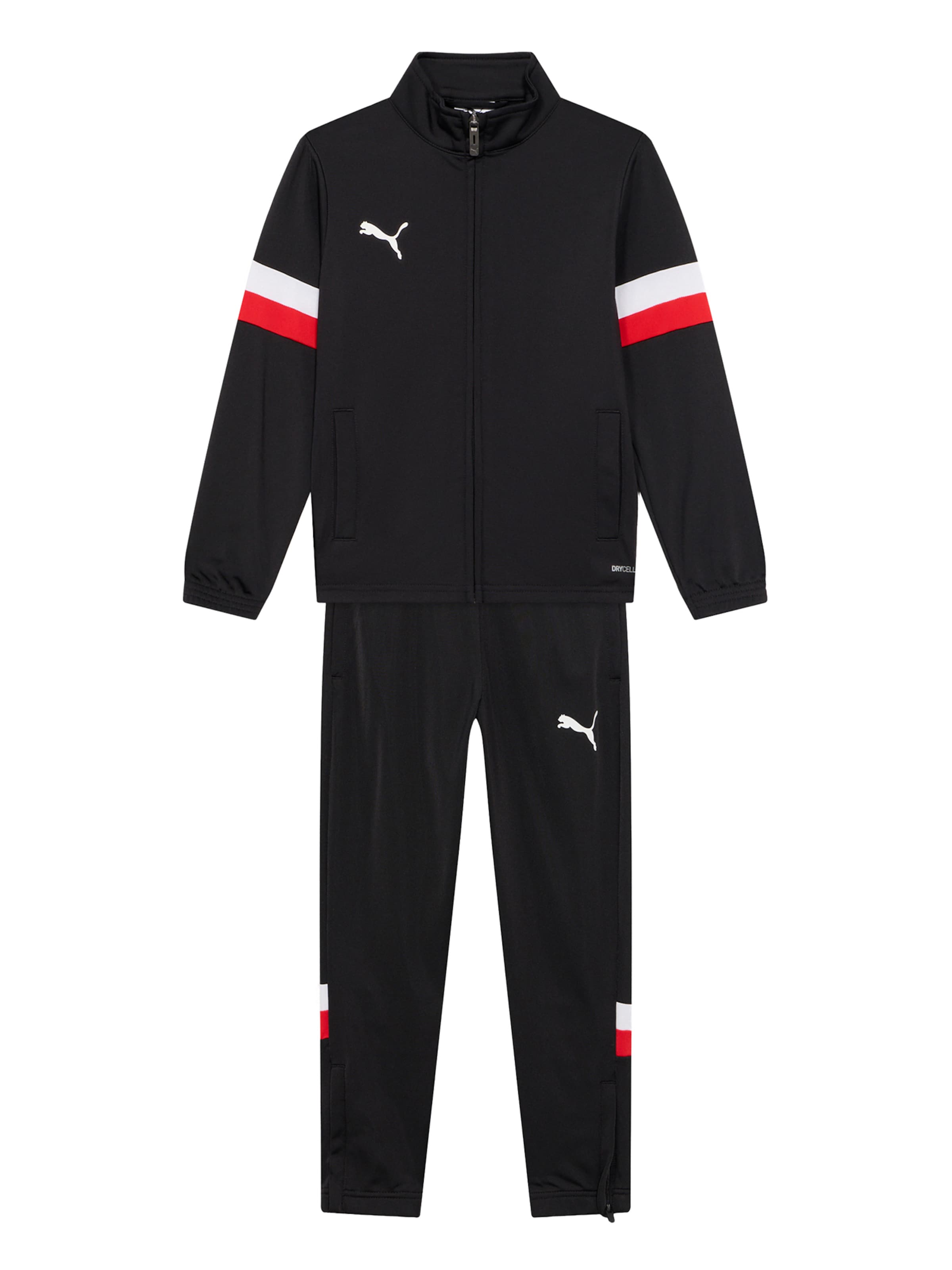 PUMA Tréningruha 'Individual RISE' - fekete: elől