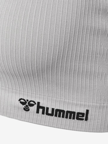 Hummel Bralette Sports Bra 'Rest' in Grey