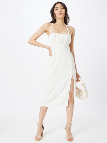 Rochie de cocktail de la Abercrombie & Fitch pe alb