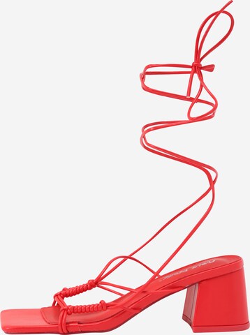 Public Desire Sandals 'FANATIC' in Red