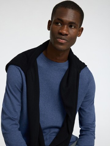 SELECTED HOMME Regular fit Sweater 'SLHBerg' in Blue