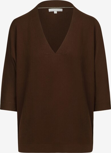 mint & mia Pullover Addison Feinstrick-Organic- Cotton Pullover 3/4 Arm mit Cashmere in braun, Produktansicht